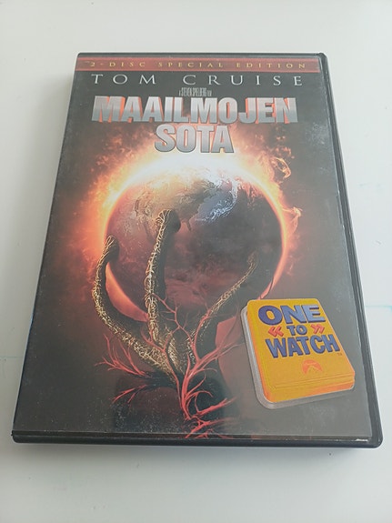Maailmojen sota DVD-elokuva