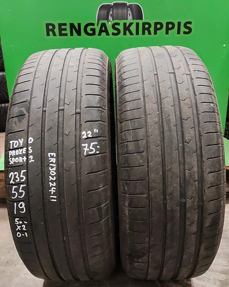 235/55R19 Toyo Proxes Sport 2 kesärenkaat