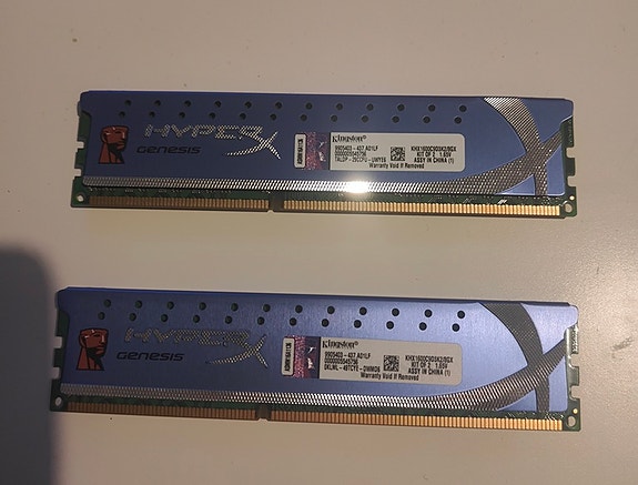 Kingston HyperX DDR3-1600 CL9 2X4GB
