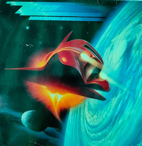 ZZ TOP - AFTERBURNER LP