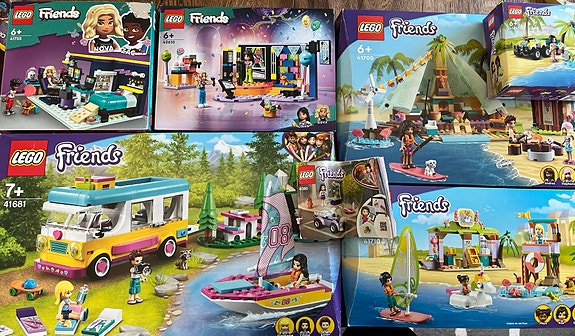 Iso setti lego friends legoja!