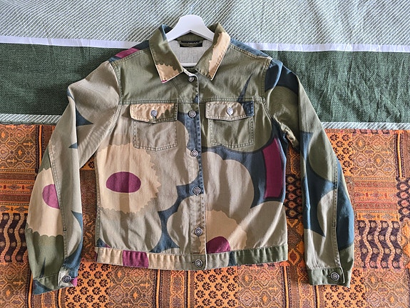 Marimekko Unikko farkkutakki, M