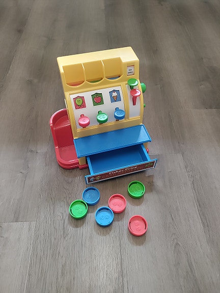 Fisher price kassakone