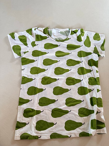 Marimekko t-paita pienet päärynät 150 cm / xs