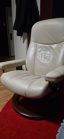 Stressless Consul nojatuoli + rahi