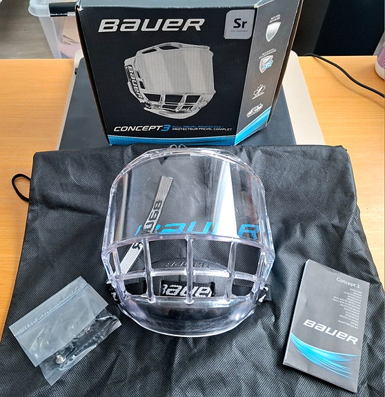 Bauer Concept 3 Sr ristikko , häkki , verkko jääkiekko ringette