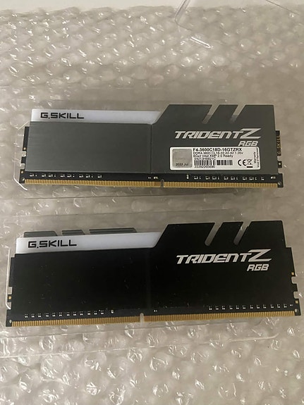 G.Skill 16GB (2 x 8GB) Trident Z RGB (For AMD), DDR4 3600MHz | Tori