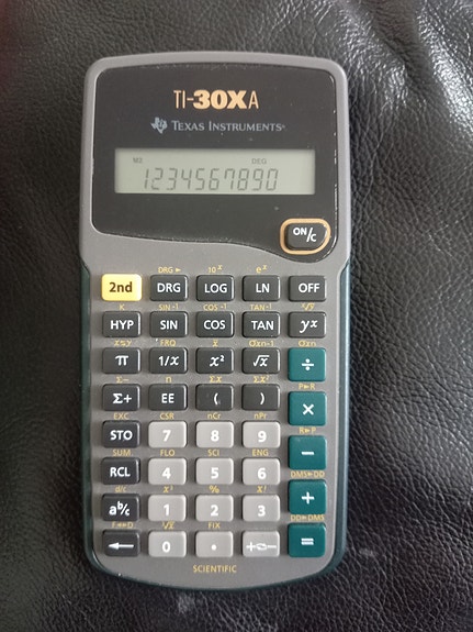 Texas Instruments TI-30XA laskin