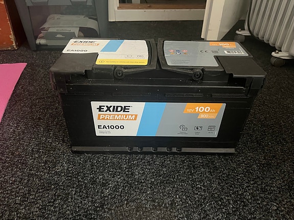 Exide Premium EA1000 auton akku 12V 100Ah
