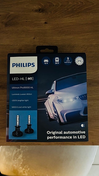 Philips h1 led valot