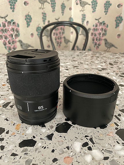 Panasonic LUMIX S 85mm F1.8 objektiivi