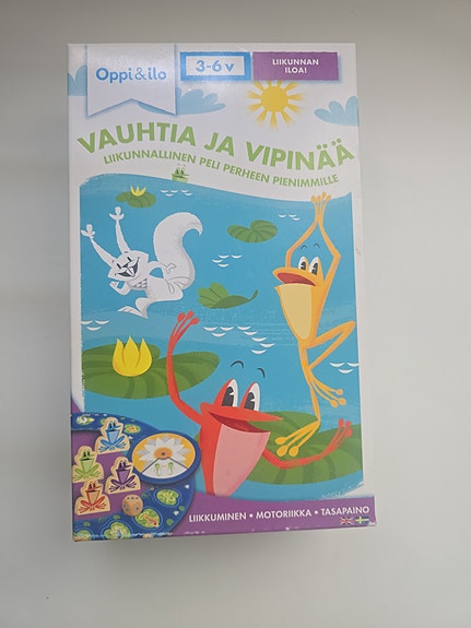 Oppi&ilo Vauhtia ja vipinää peli lapsille