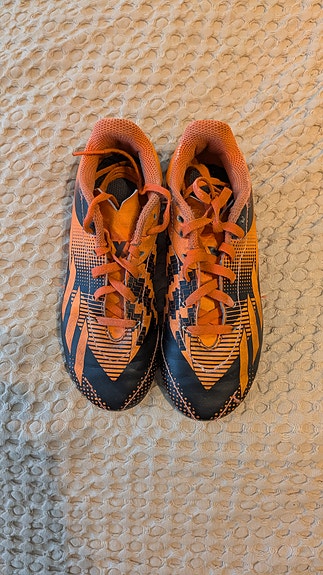 Adidas nappulakengät oranssi/musta koko 33