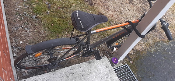 Vähän ajettu polkupyörä