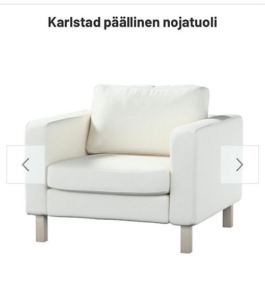 Ikea Karlstad Uudet nojatuolin irtopäälliset nojatuoliin