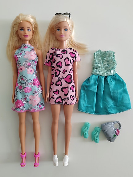 Barbie nuket ja vaatteet