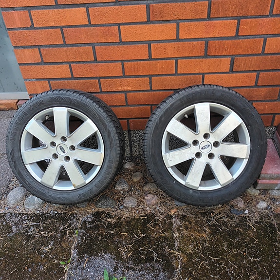 Fordin aluvanteet 2 erilaisilla renkailla