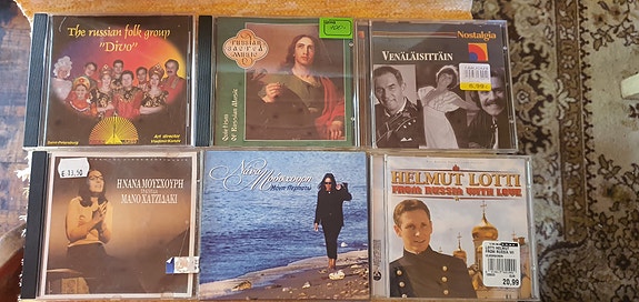 Venäläistä musiikkia 6 kpl CD