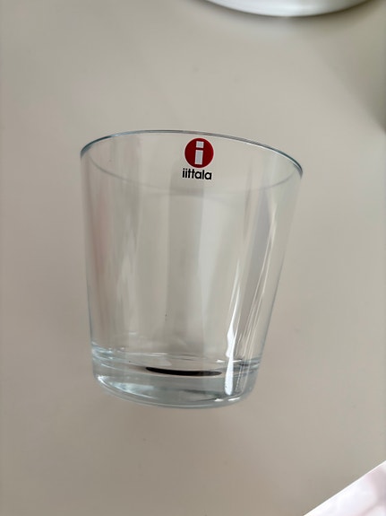 Iittala Kartio kaadin ja juomalasit kirkas