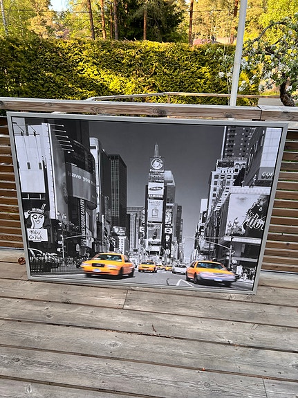 IKEA VILSHULT taulu 140 x 100 cm New York taksit