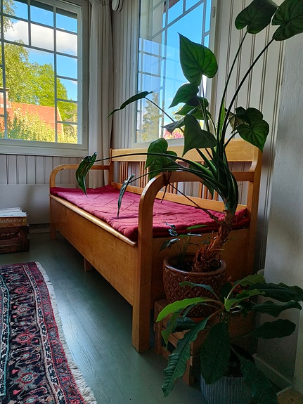 Koivunen puusohva