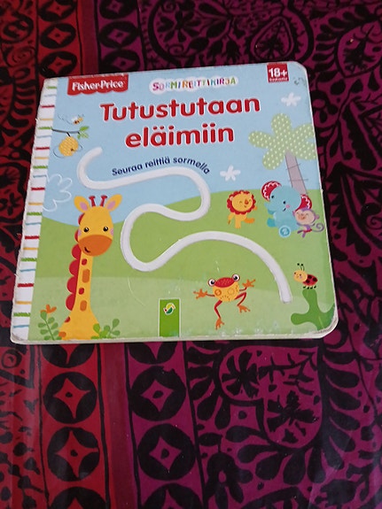Fisher-Price Tutustutaan eläimiin -lastenkirja