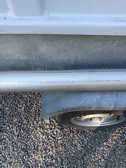 RST putkea 88.90x2mm