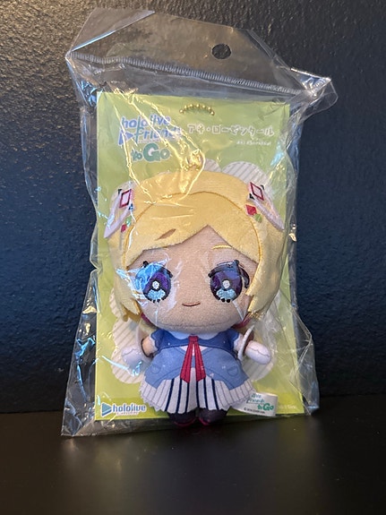 Hololive Friends to Go Aki Rosenthal pehmofiguuri