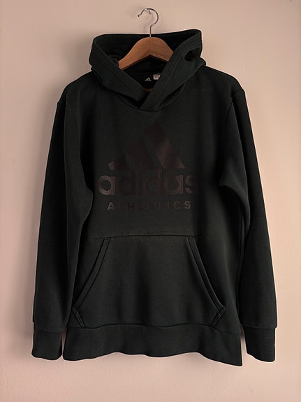 Miesten Adidas huppari M tummanvihreä