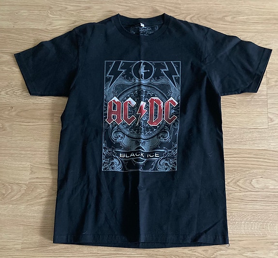 AC/DC Black Ice T-paita koko M