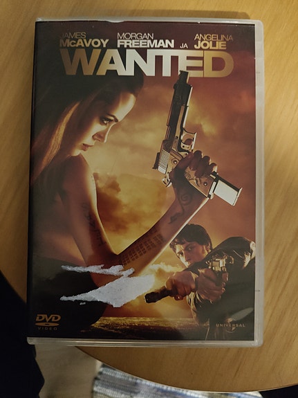Wanted DVD-elokuva
