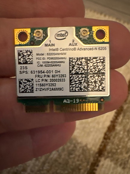 Intel Centrino Advanced-N 6205 WLAN-kortti mini PCIe