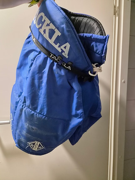 Tackla jääkiekkohousut sininen