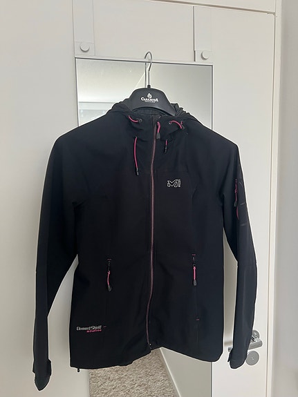 Millet softshell-takki M musta