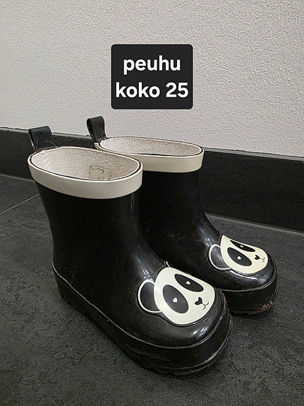 Lasten kumisaappaat koko 25
