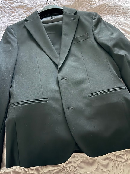 Dressmann Slim Fit miesten puku-/bleiseritakki S musta
