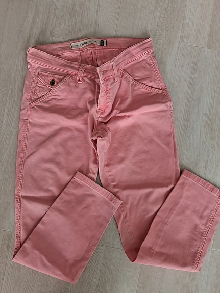 Peak Performance chino-housut S vaaleanpunainen