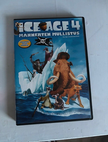 Ice Age 4: Mannerten mullistus DVD