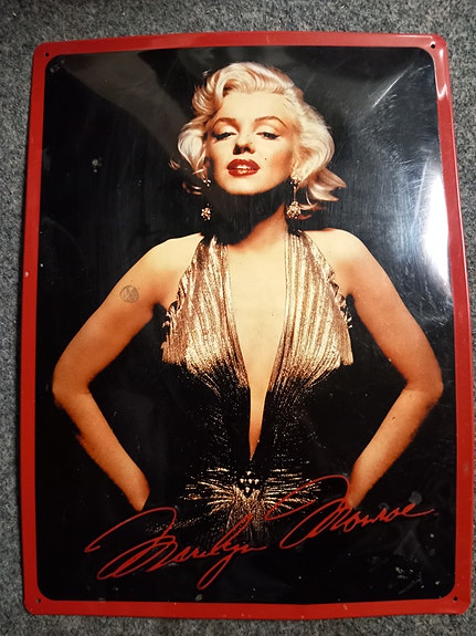 Marilyn Monroe Peltikyltti