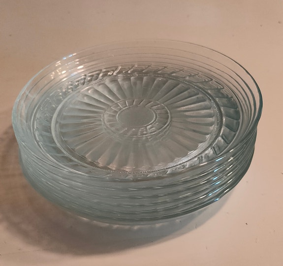 Riihimäen lasi Olga lautanen 15.5cm 6kpl
