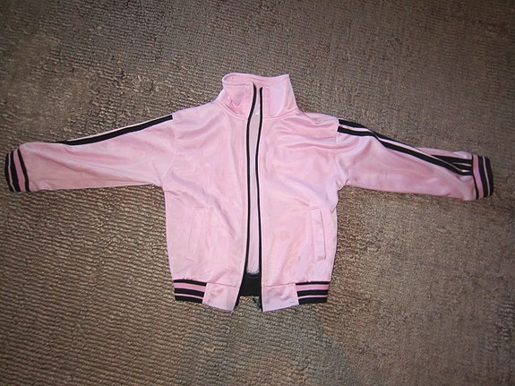 Verryttelytakki, pinkki