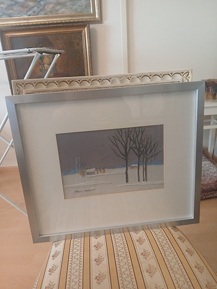 Pirkko Kuusela akvarelli 40x48cm