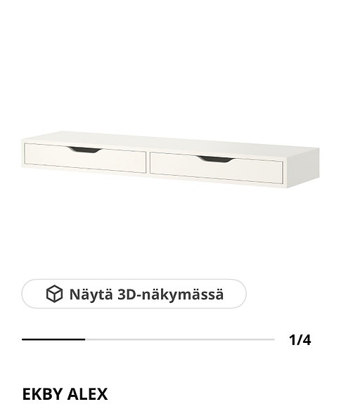 Ikea ekby alex hylly