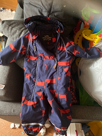 Mini Rodini haalari koko 80 sininen unisex
