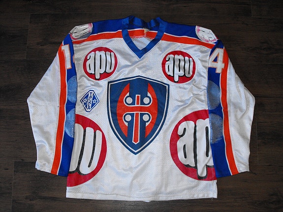 Tampereen Tappara Game worn #14 80-luvulta