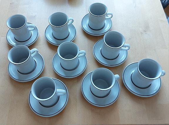Arabia Fennica kahvikupit + tassit