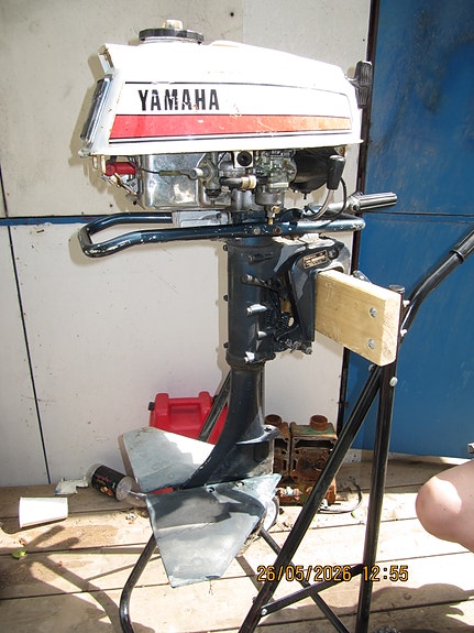 Yamaha ilmajäähd. 2T perämoottori
