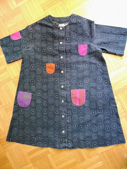 Marimekon vintage iloinen mekko 60-luvulta