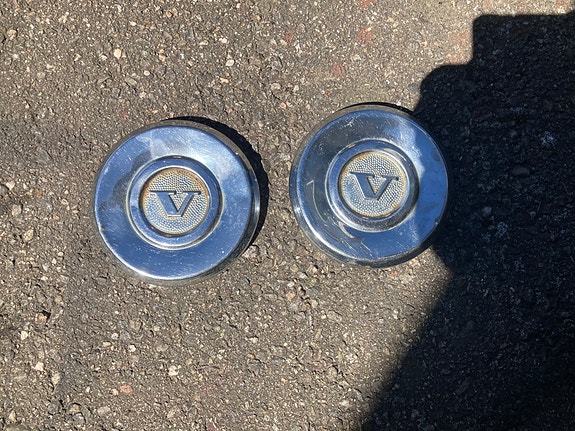 Volvo kromi pölykapselit vanteiden keskikupit