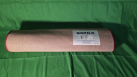 2 kpl Sotka Evita mattoja 80x200 cm, viininpunainen